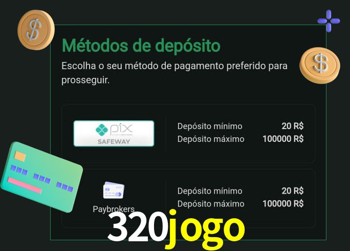 O cassino 320jogo oferece uma grande variedade de métodos de pagamento